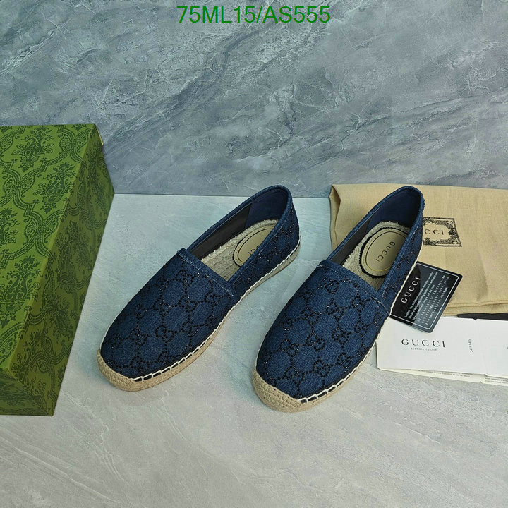 Gucci-Women Shoes Code: AS555 $: 75USD