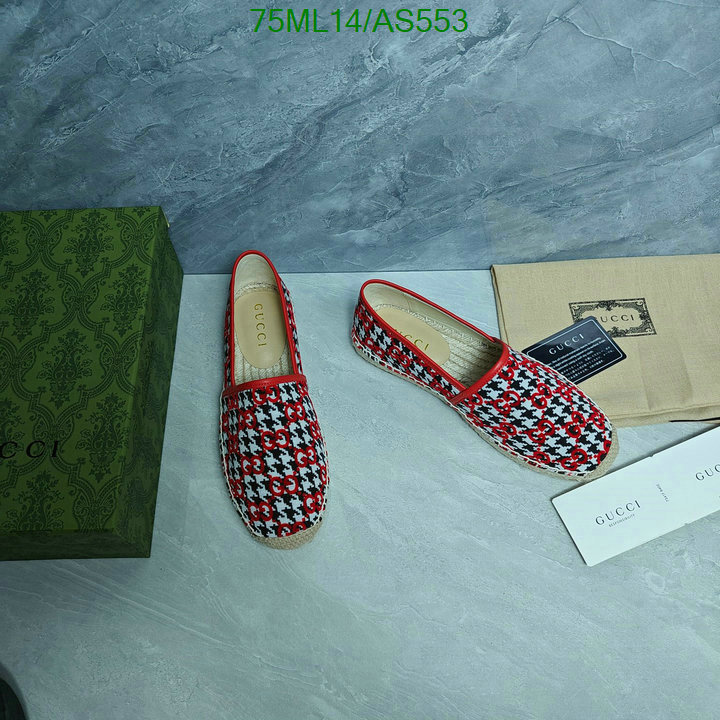 Gucci-Women Shoes Code: AS553 $: 75USD