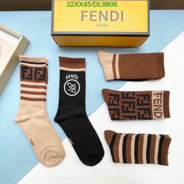 Fendi-Sock Code: DL9806 $: 32USD