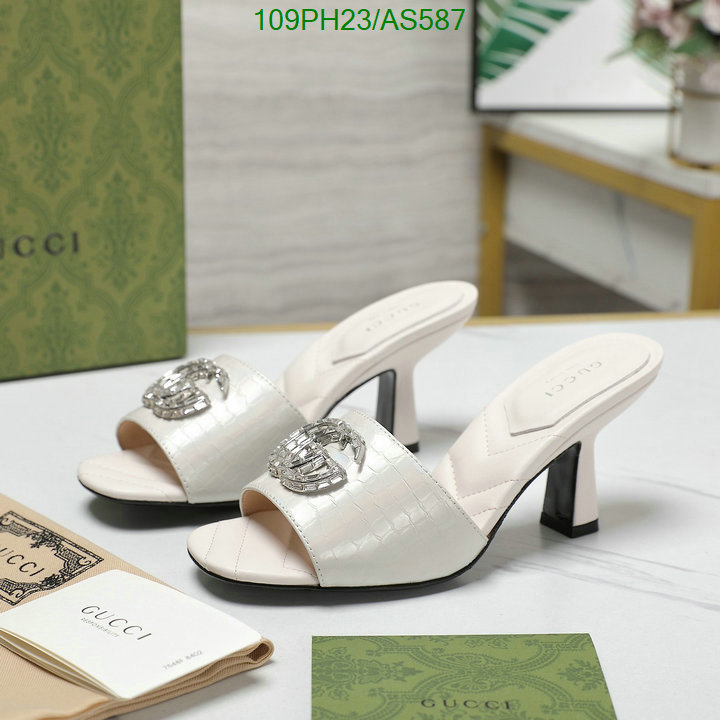 Gucci-Women Shoes Code: AS587 $: 109USD