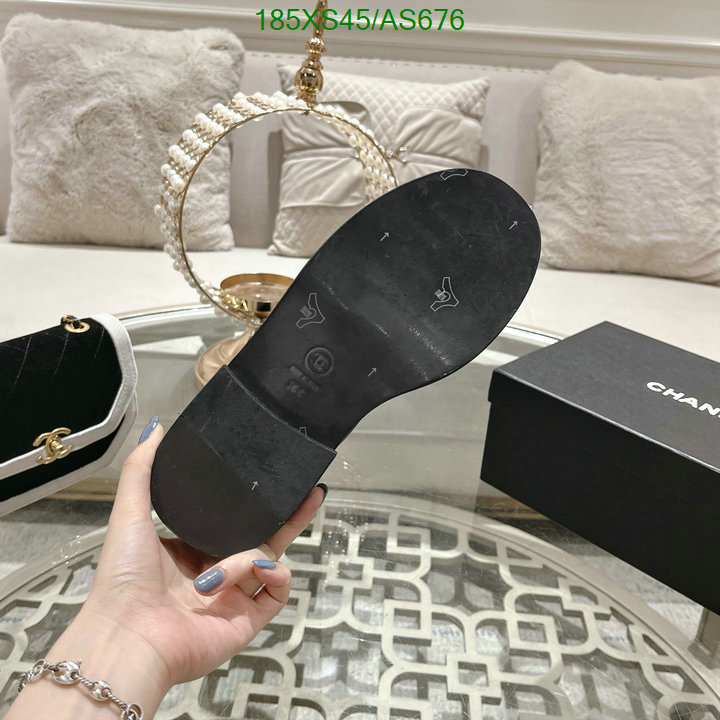 Chanel-Women Shoes Code: AS676 $: 185USD