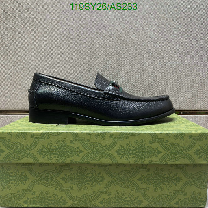 Gucci-Men shoes Code: AS233 $: 119USD