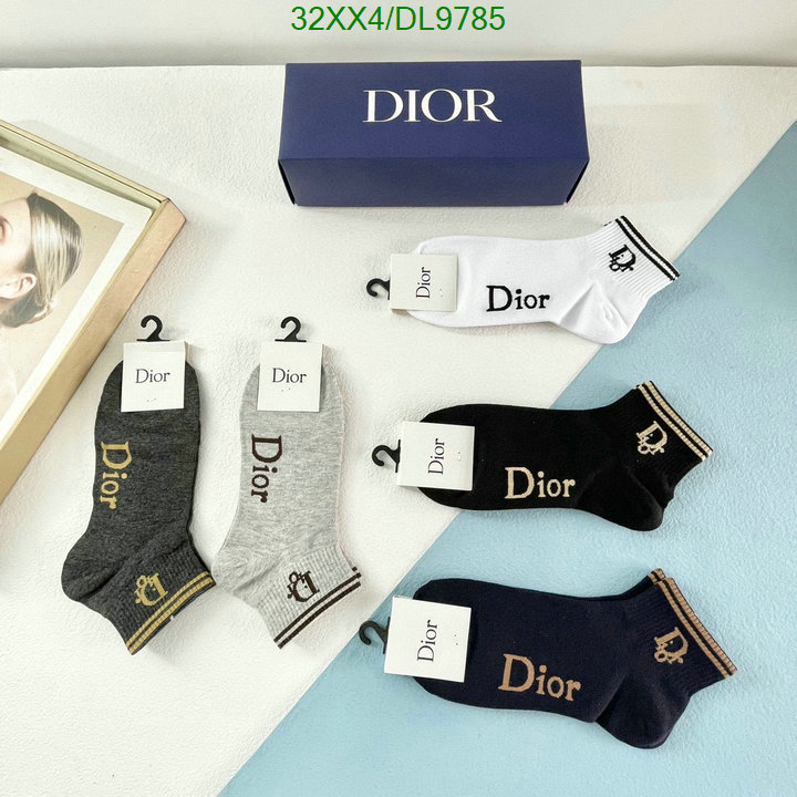 Dior-Sock Code: DL9785 $: 32USD