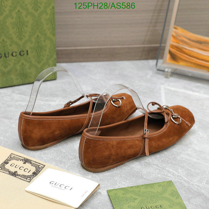 Gucci-Women Shoes Code: AS586 $: 125USD