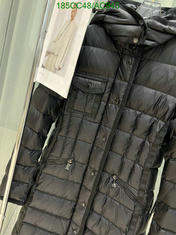 Moncler-Down jacket Women Code: AC845 $: 185USD