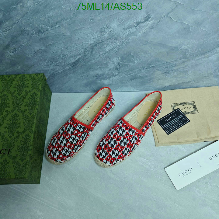 Gucci-Women Shoes Code: AS553 $: 75USD