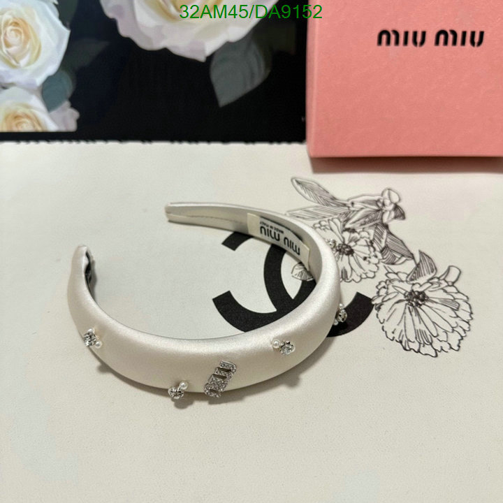 MIU MIU-Headband Code: DA9152 $: 32USD