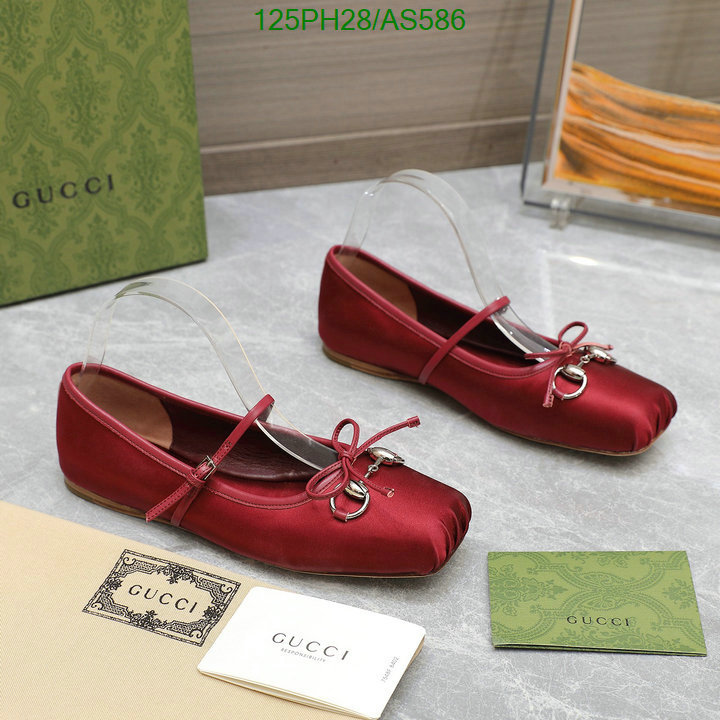 Gucci-Women Shoes Code: AS586 $: 125USD