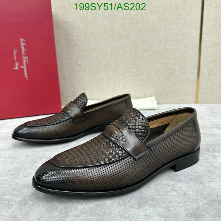 Ferragamo-Men shoes Code: AS202 $: 199USD