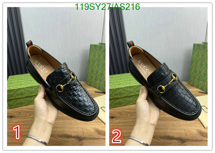 Gucci-Men shoes Code: AS216 $: 119USD