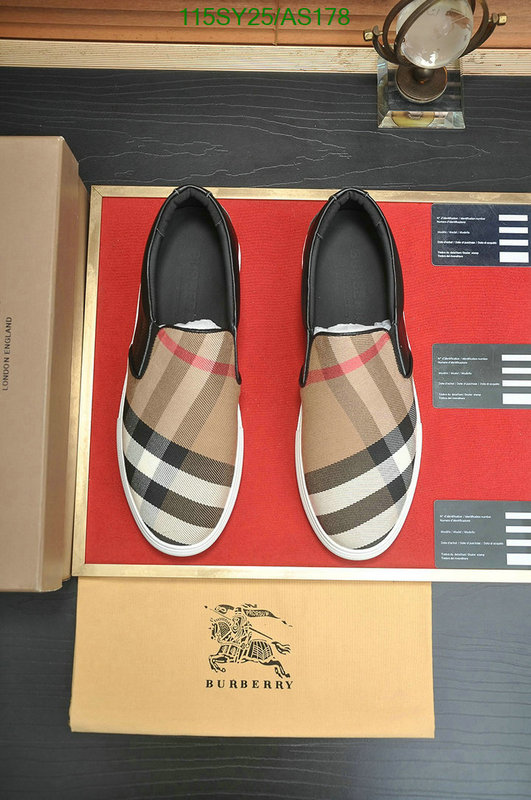 Burberry-Men shoes Code: AS178 $: 115USD