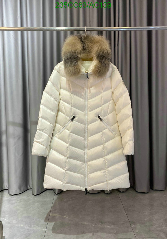 Moncler-Down jacket Women Code: AC139 $: 235USD