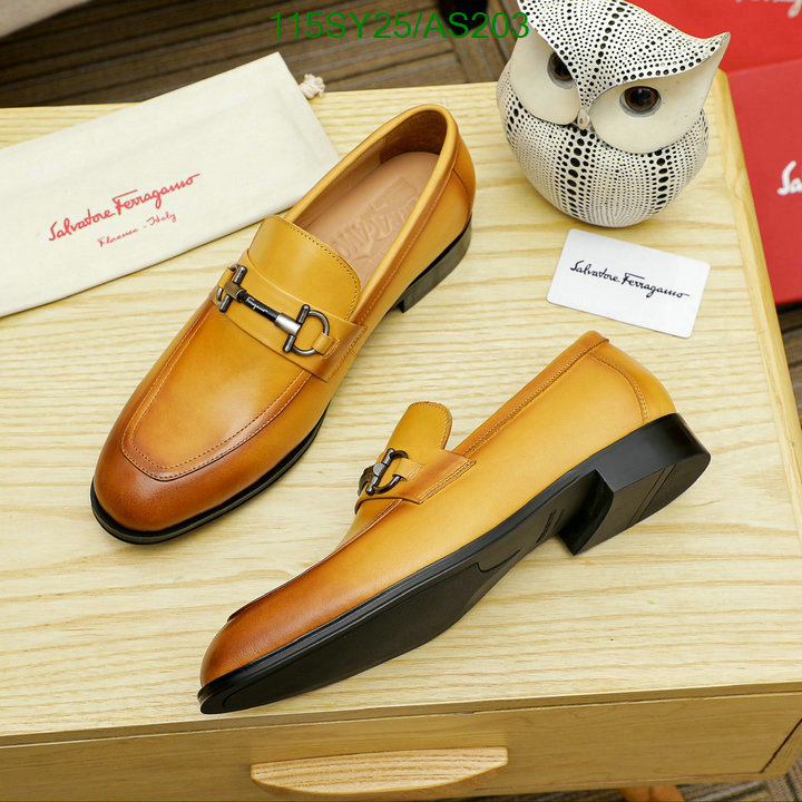 Ferragamo-Men shoes Code: AS203 $: 115USD