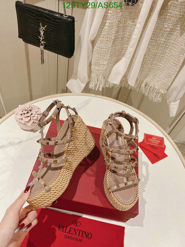 Valentino-Women Shoes Code: AS654 $: 129USD