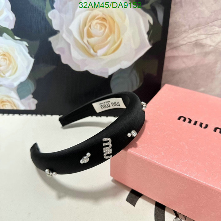 MIU MIU-Headband Code: DA9152 $: 32USD