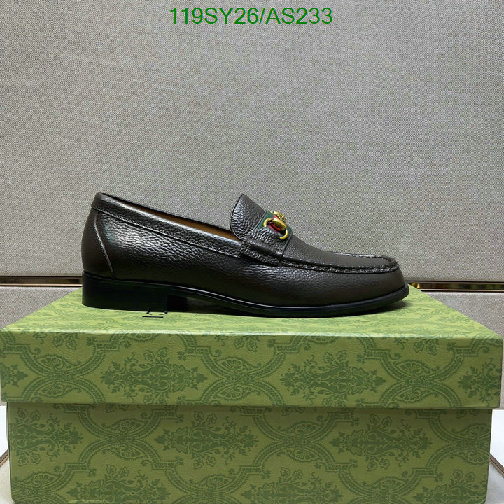 Gucci-Men shoes Code: AS233 $: 119USD