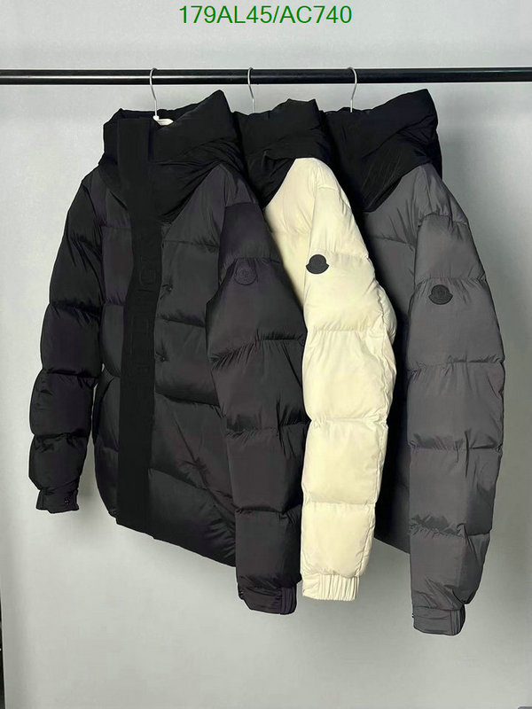 Moncler-Down jacket Men Code: AC740 $: 179USD