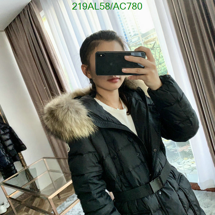 Moncler-Down jacket Women Code: AC780 $: 219USD