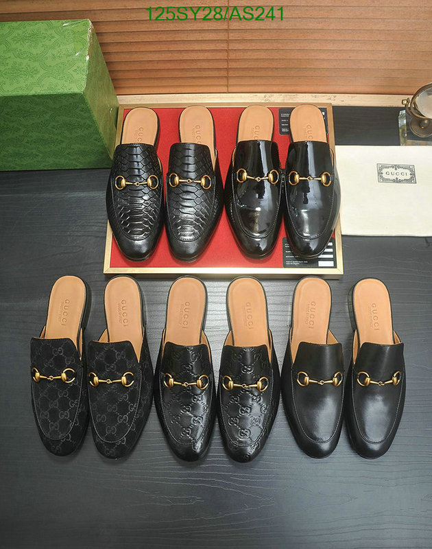 Gucci-Men shoes Code: AS241 $: 125USD