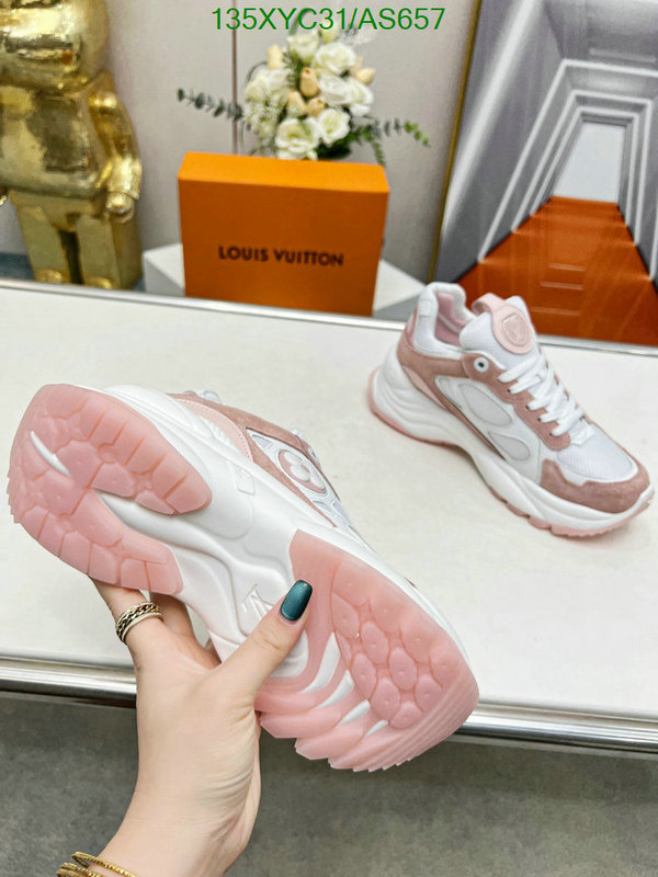 LV-Women Shoes Code: AS657 $: 135USD