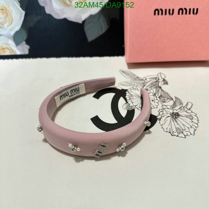 MIU MIU-Headband Code: DA9152 $: 32USD