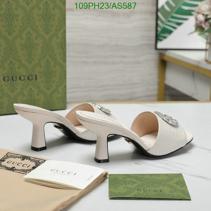 Gucci-Women Shoes Code: AS587 $: 109USD