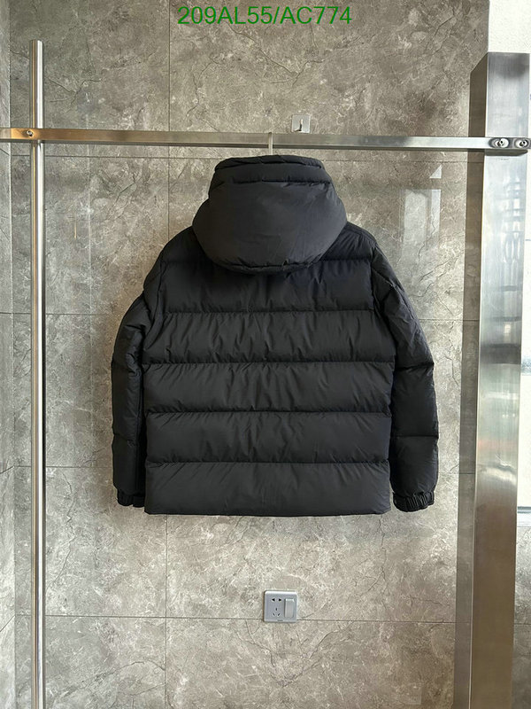 Moncler-Down jacket Men Code: AC774 $: 209USD