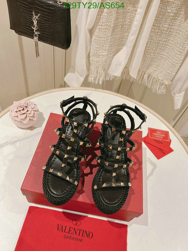 Valentino-Women Shoes Code: AS654 $: 129USD