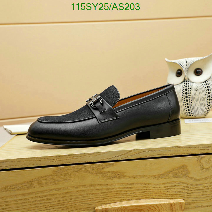 Ferragamo-Men shoes Code: AS203 $: 115USD