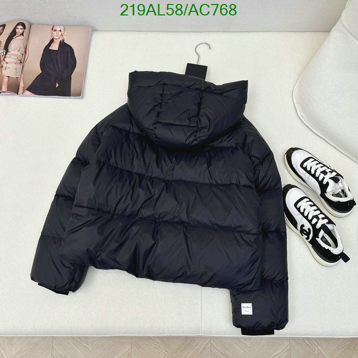 MaxMara-Down jacket Women Code: AC768 $: 219USD