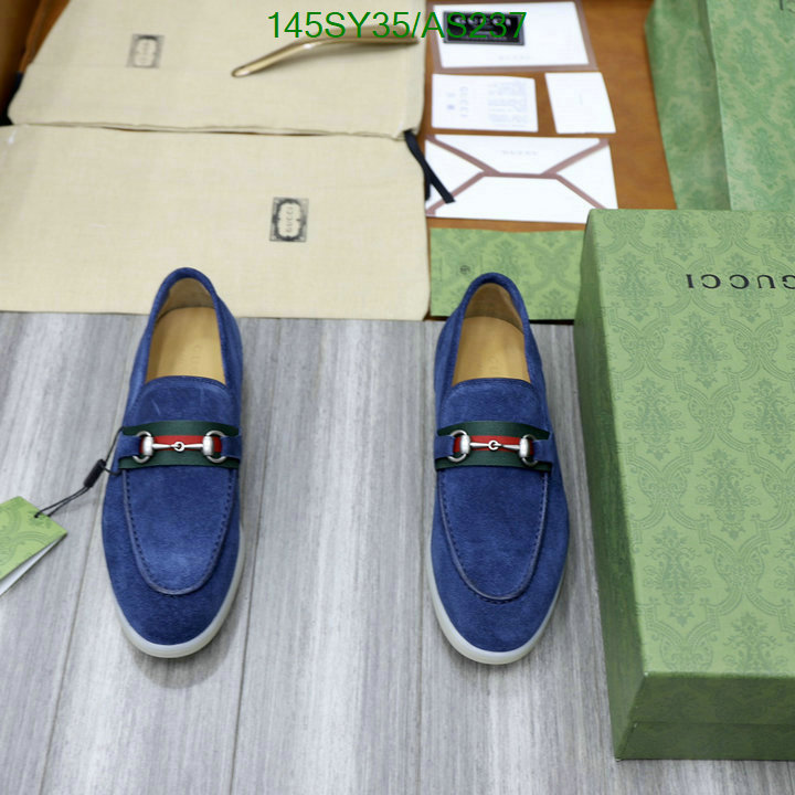 Gucci-Men shoes Code: AS237 $: 145USD