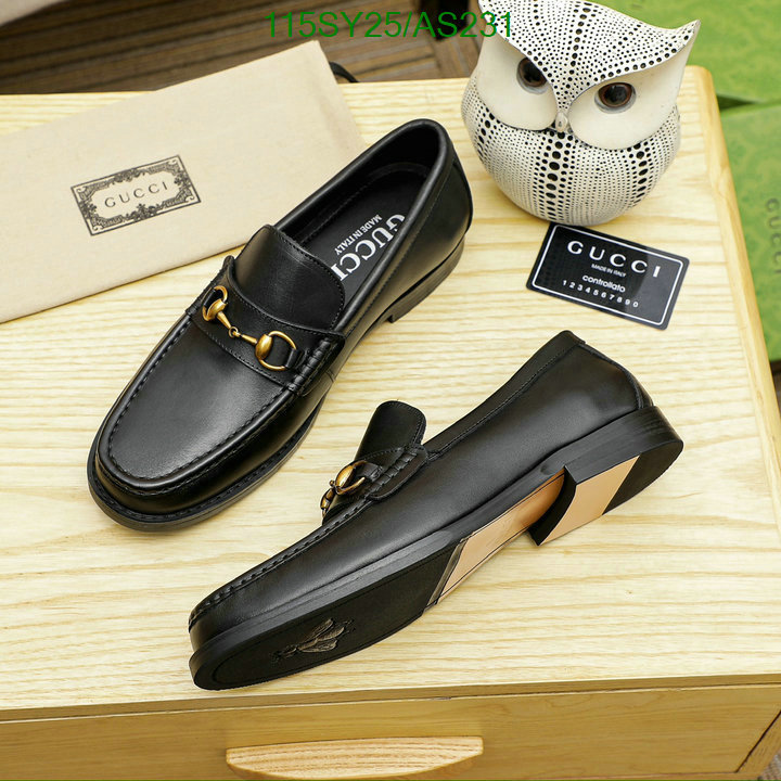 Gucci-Men shoes Code: AS231 $: 115USD