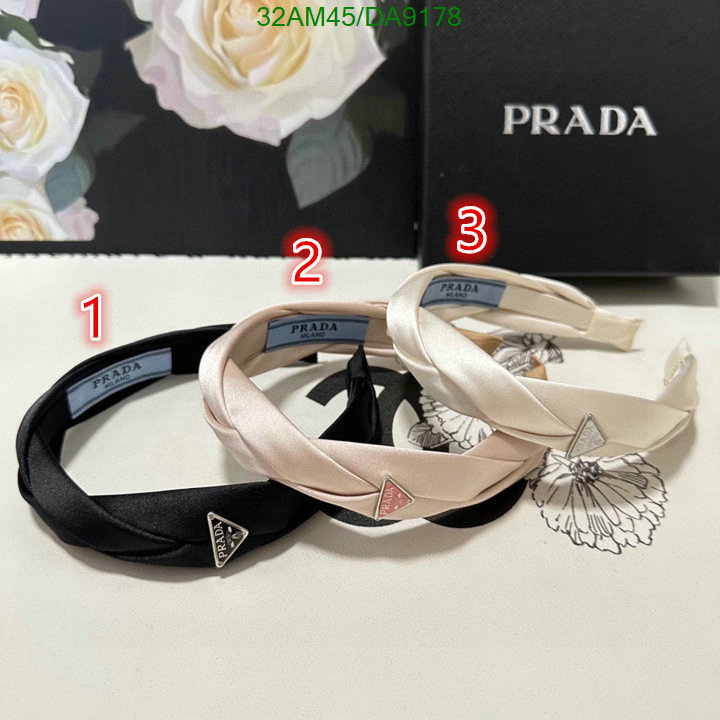 Prada-Headband Code: DA9178 $: 32USD