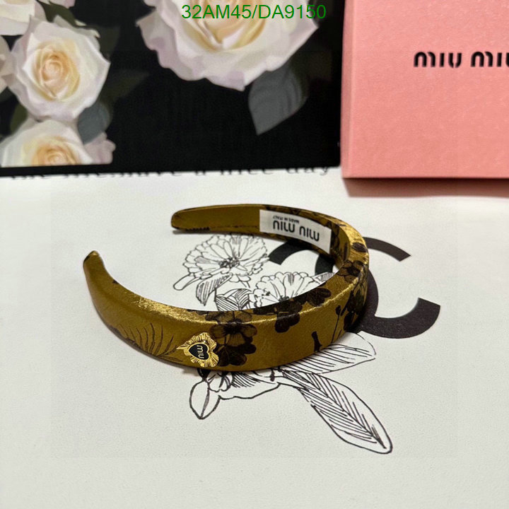 MIU MIU-Headband Code: DA9150 $: 32USD