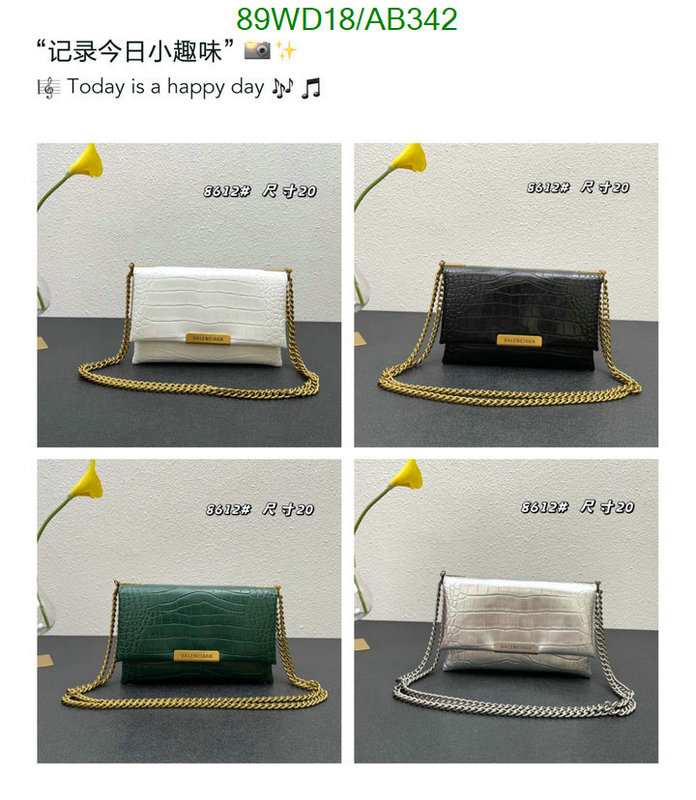 Balenciaga-Bag-4A Quality Code: AB342 $: 89USD