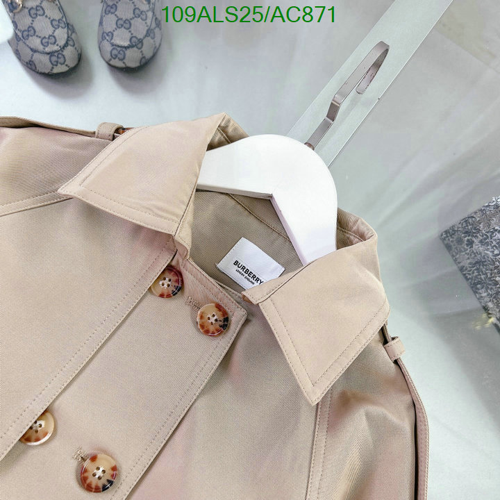 Burberry-Kids clothing Code: AC871 $: 109USD