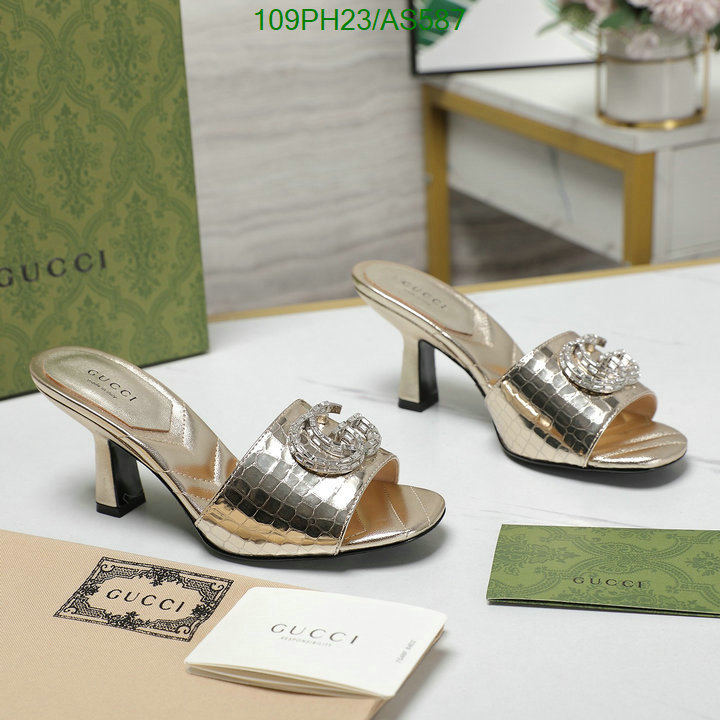 Gucci-Women Shoes Code: AS587 $: 109USD