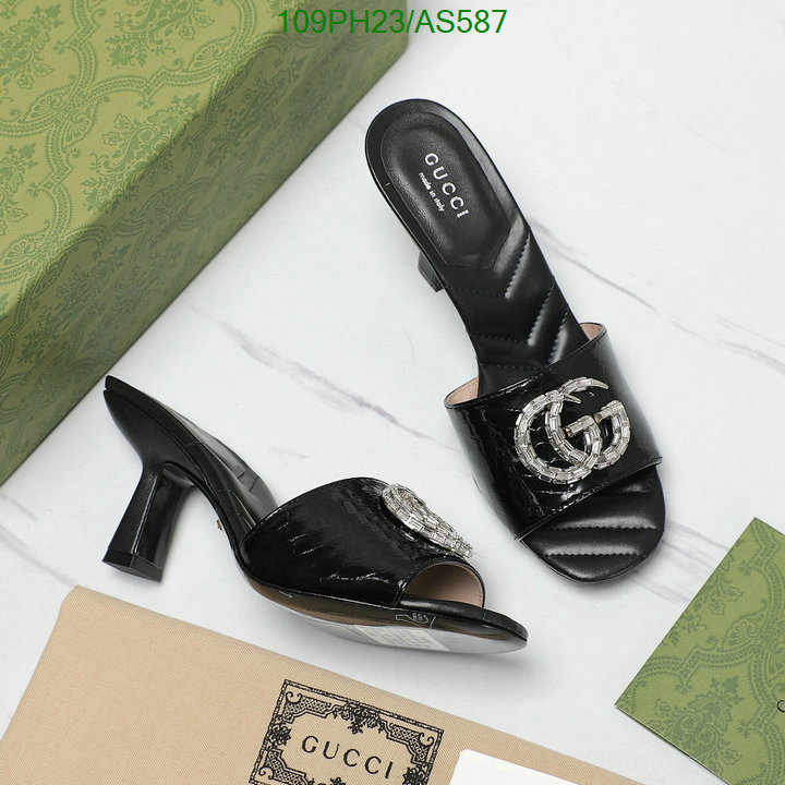 Gucci-Women Shoes Code: AS587 $: 109USD