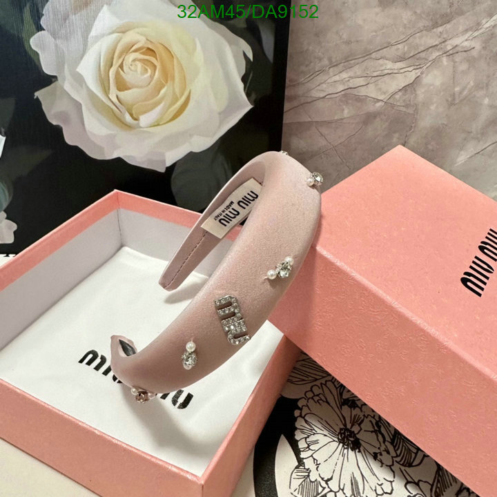 MIU MIU-Headband Code: DA9152 $: 32USD