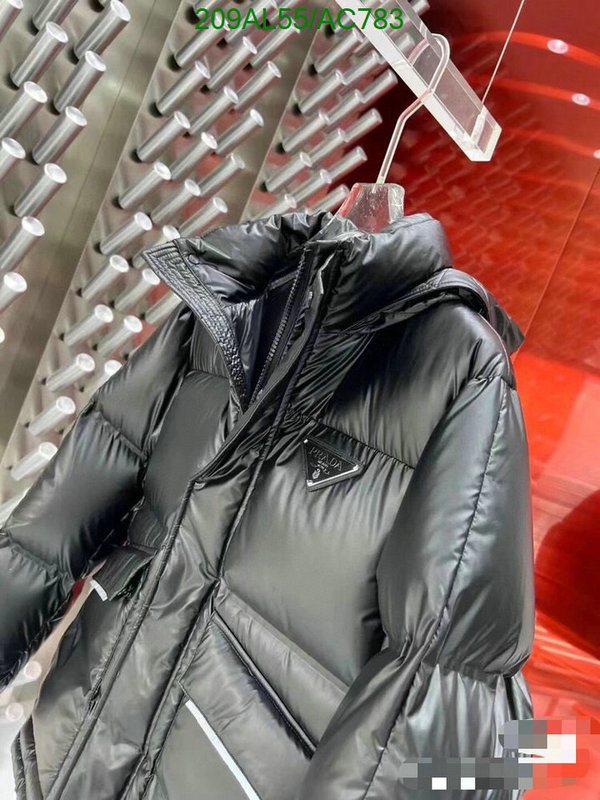 Prada-Down jacket Men Code: AC783 $: 209USD