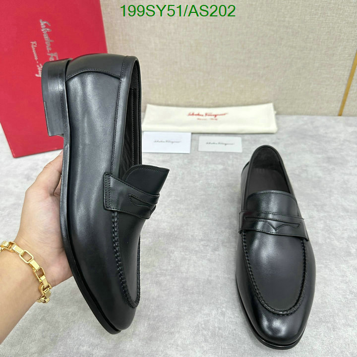 Ferragamo-Men shoes Code: AS202 $: 199USD