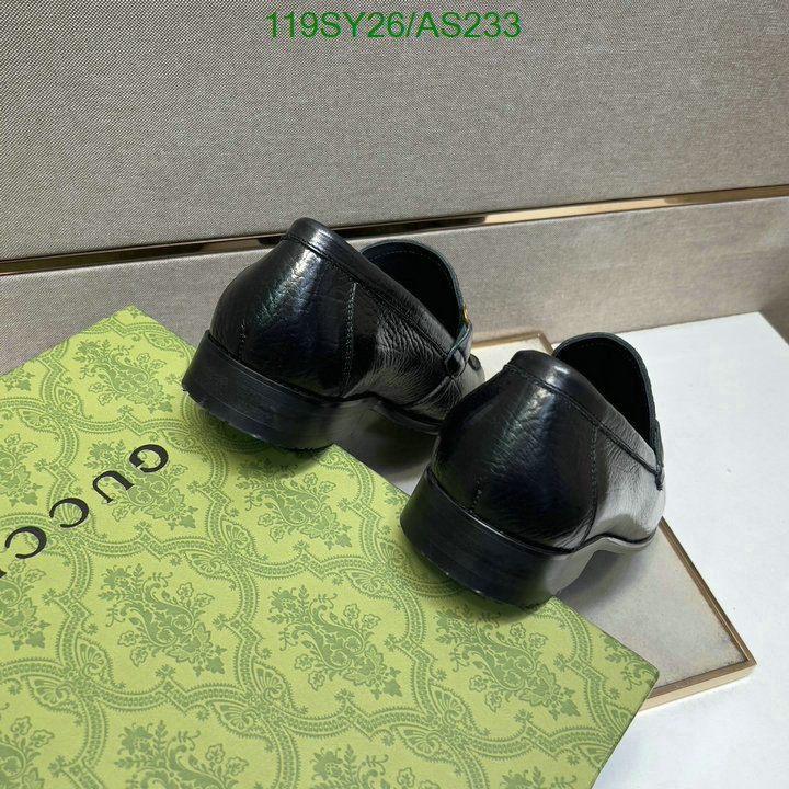 Gucci-Men shoes Code: AS233 $: 119USD