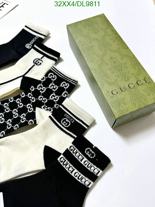 Gucci-Sock Code: DL9811 $: 32USD