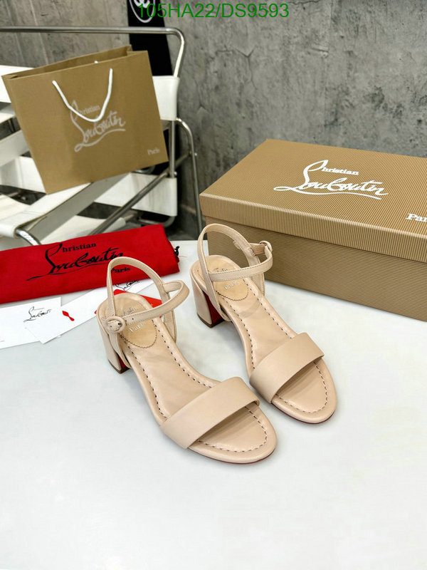 Christian Louboutin-Women Shoes Code: DS9593 $: 105USD