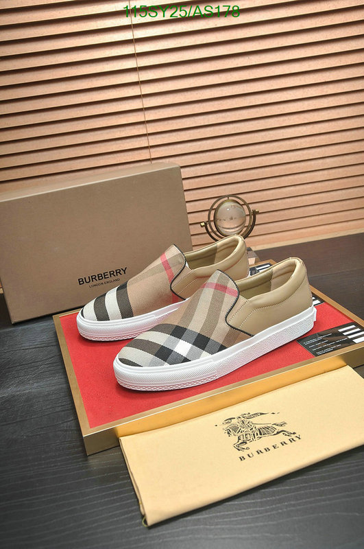 Burberry-Men shoes Code: AS178 $: 115USD