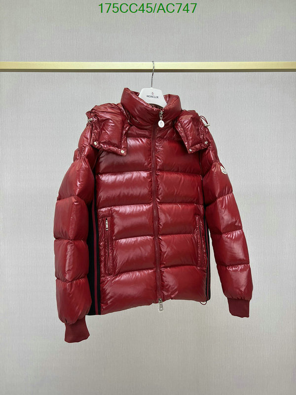 Moncler-Down jacket Men Code: AC747 $: 175USD