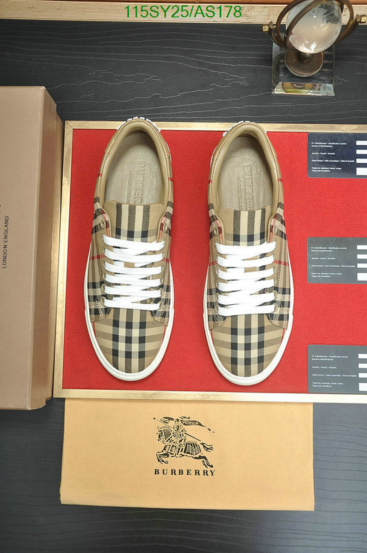 Burberry-Men shoes Code: AS178 $: 115USD