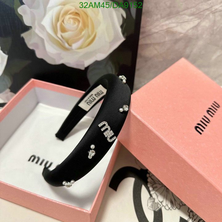 MIU MIU-Headband Code: DA9152 $: 32USD