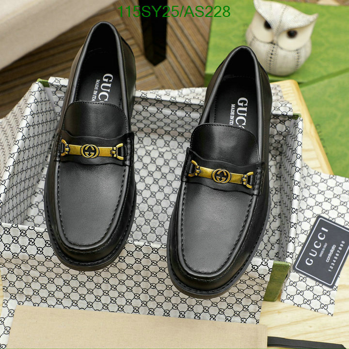 Gucci-Men shoes Code: AS228 $: 115USD