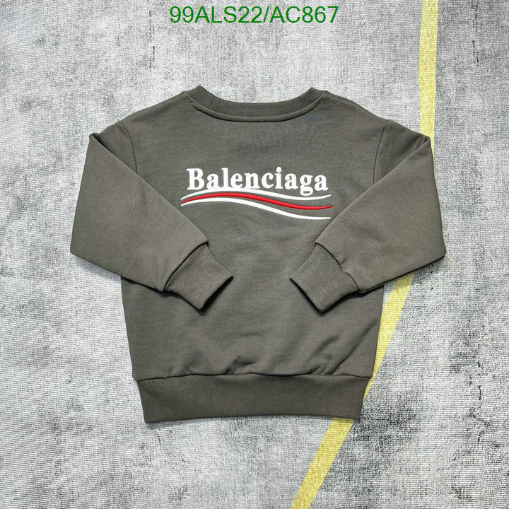 Balenciaga-Kids clothing Code: AC867 $: 99USD